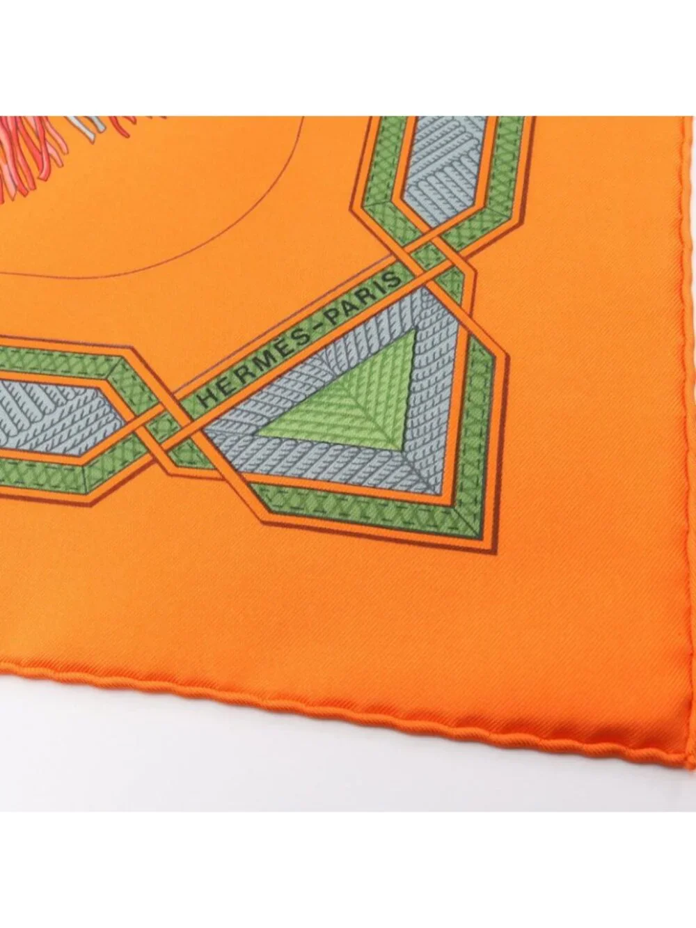 Hermes Scarf Carre 90 Cuirs du Desert Silk